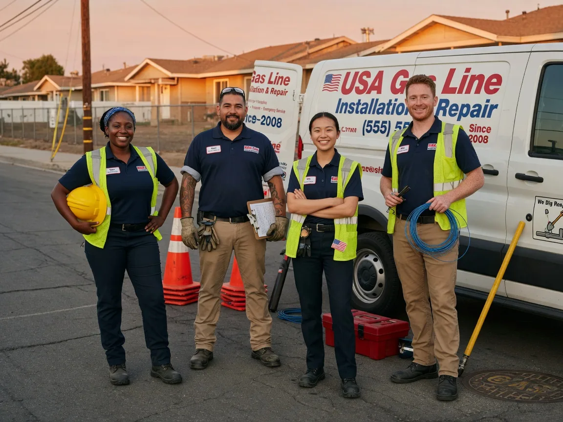 Gas Line Installation company in Waterman, IL